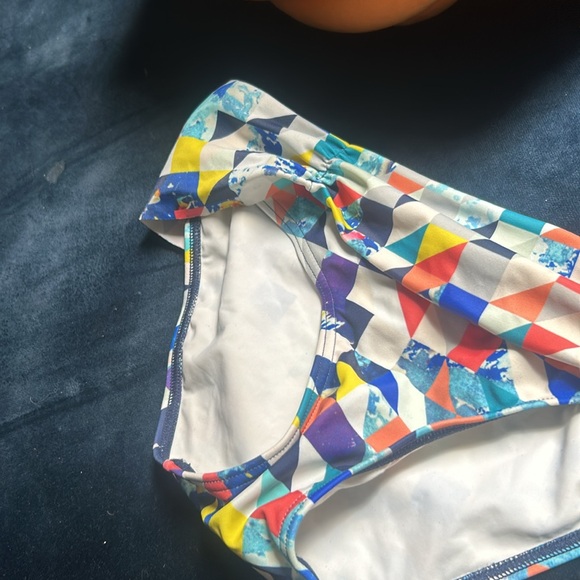 Midnight Grace Multi-Color Bikini Bottoms Size 8 - Picture 2 of 5